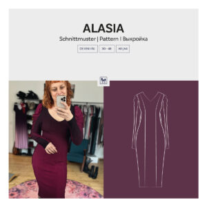 ALASIA Kleid Dress Платье Schnittmuster Pattern Выкройка.