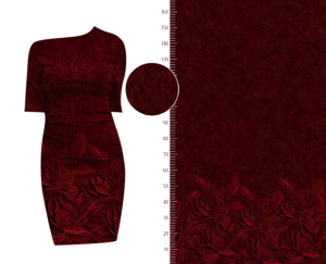 Vorbestellung · Blumen, rot · Modal French Terry